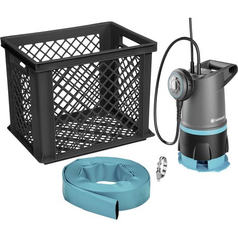 Gardena - Schlamm-Tauchpumpe 20000 BASIC, mit Zubehör, 550 W 09019-47 (1/5)