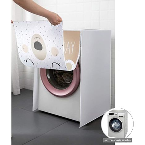 Housse pour machine à laver anti-poussière et protection solaire-AquaForge (1/5)