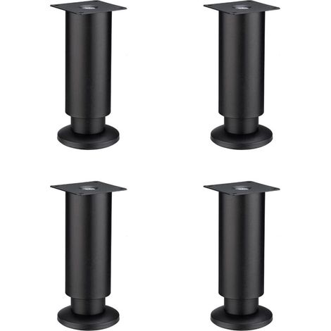 Bardusch-Pieds meubles inox réglables – supports rechange – canapé/table/chaise – métal (1/5)
