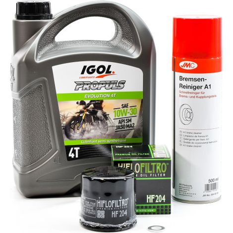 Kit Entretien Vidange Standard pour HONDA XL 750 Transalp de 2023 - IGOL PROPULS EVOLUTION 10W30 4L