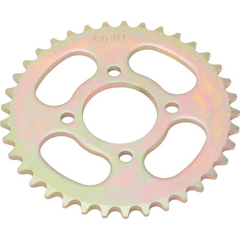 Pignon de chaîne arrière en acier 37T pour moto, pièce de réparation ATV et motocross DIY (1/5)