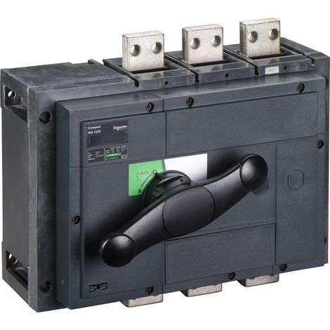 Interrupteursectionneur boîtier moulé Interpact INS1250 3P 1250 A - 31334