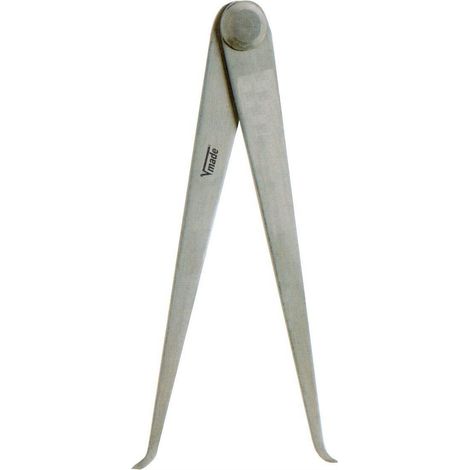 Compas intérieur VOGEL à pattes plates DIN 6482, taille 250 mm.
