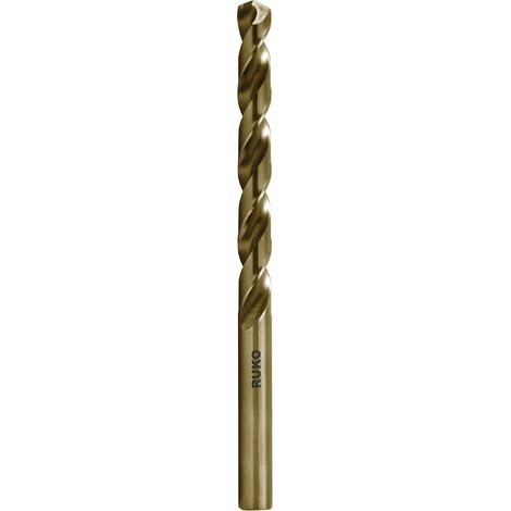 RUKO 10x Foret spiralé DIN 338 Type VA HSSE-Co 5 Ø 10,4 mm - 215104