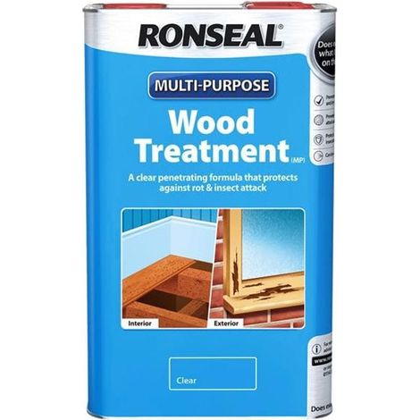 Ronseal 39072 Multi-Purpose Wood Treatment 5 litre RSLMPWT5L