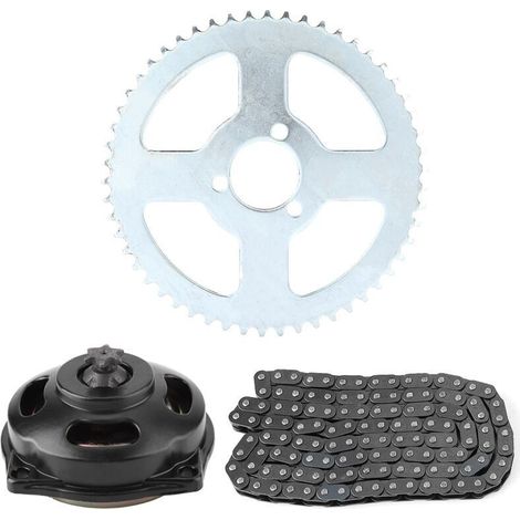 T8F drive system, 6T chain and gearbox, and rear sprocket kit for 47cc and 49cc mini motorbikes (1/4)