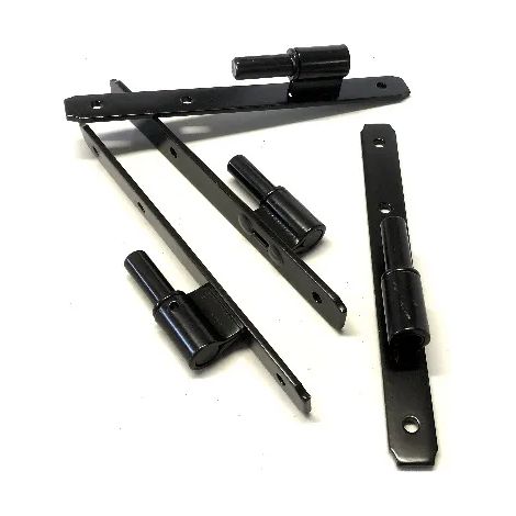 CARDINE MANFREDI A LEGNO STRETTO BASSO MM.15 VERNICIATO NERO (1/2)