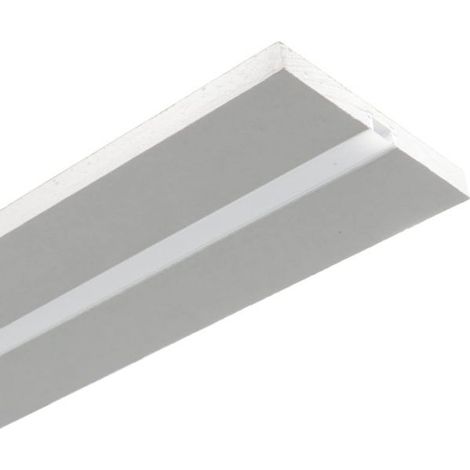Kit da 5PZ Profilo Fascia Led integrato nel Cartongesso da 2mt Larghezza 12cm (1/5)