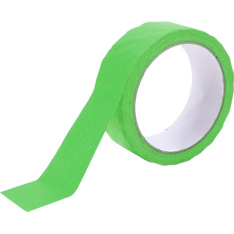 Lot de 10 rubans de masquage verts multi-surfaces pour peinture, carrelage et verre. (1/5)
