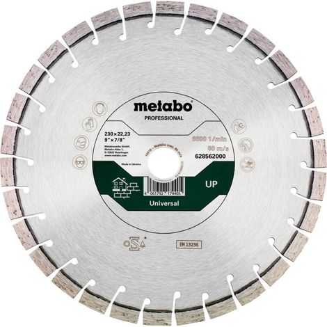 Metabo - Diamanttrennscheibe für Baumaterialien 300x25,4 mm 628563000 (1/5)