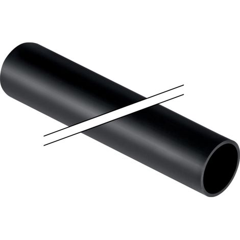 Rallonge de coude de chasse pour WC Geberit, diamètre 45 mm, longueur 1 m (1/2)
