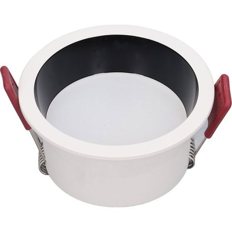 Spot encastré ultra-fin blanc 9W pour la maison, AC180-265V 3000K (1/5)