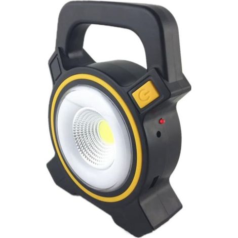 Lampe de tente solaire à LED, de travail et d'extérieur rechargeable pour jardin, camping, urgences et usage domestique, Design compact et polyvalent (1/3)