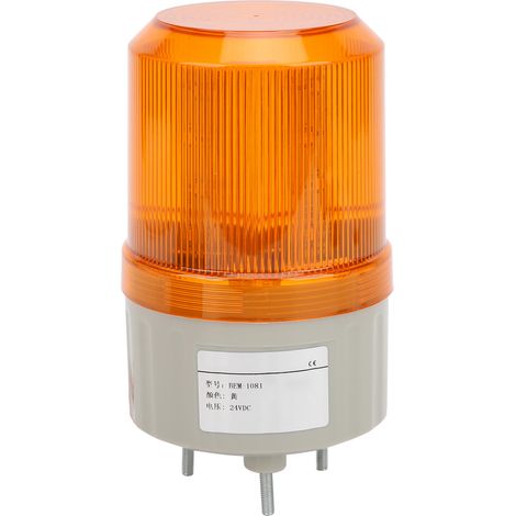 Gyrophare LED d'urgence BEM-1081 24V DC jaune, lampe d'avertissement pour véhicules, signalisation lumineuse de sécurité, équipement auto, feux clignotants haute visibilité (1/5)