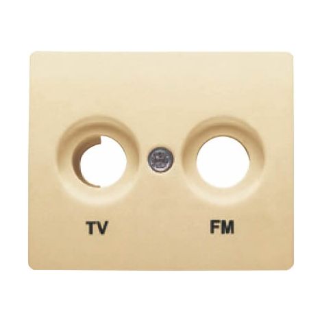 TV / FM-Buchsenabdeckung GOLD ODISEA BJC IRIS 18330-OD