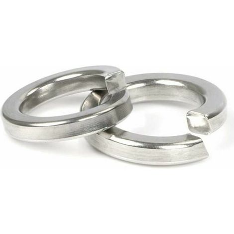 Acier Inoxydable Rondelle Ressort - Rondelles Plates Entretoises Rondes, Argent, M12(60PCS) (1/5)
