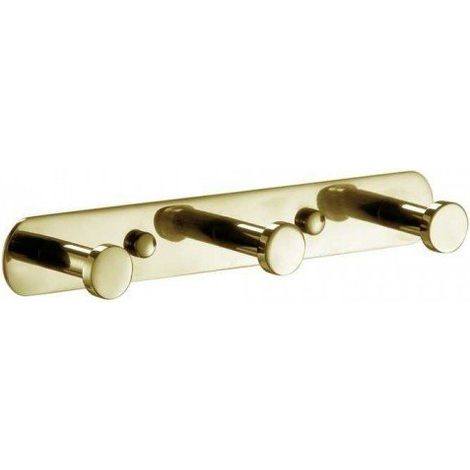 MANILLONS TORRENT 06579056 ECO Percha Triple Pegar Dorado PVD - ref: 06579053 (1/2)