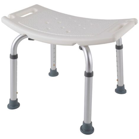 Pair - Banc de douche réglable antidérapant bain seniors PMR (1/5)