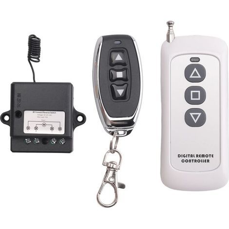 Interrupteur Marche Avant/Arrière DC12V-24V, Actionneur Linéaire à Télécommande, Courant 10A, Portée de 165 Pieds, Actionneur Linéaire avec (1/2)