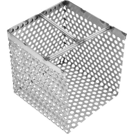 Panier Filtre en Acier Inoxydable pour Gouttière, Drainage  Argenté, Grosse Capacité, Usage Hôtelier, Écoulement Fluide, Option Polyvalente (1/5)