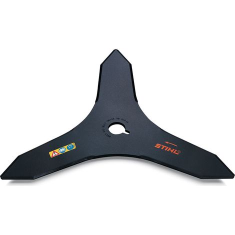 Lame de débroussailleuse 300 mm – 3 flèches pour coupe nette – Acier haute qualité pour végétation dense – Compatible avec STIHL FS 260 C-E et autres