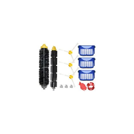 Kit Accessoires Remplacement pour Roomba Aspirateur Séries 600 650 620 651 621 615 616 605 Filtre de Pièces de Rechange (1/5)