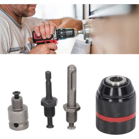 Self-tightening drill chuck for electric drills, power tool parts and accessories 1/2-20UNF. (1/5)