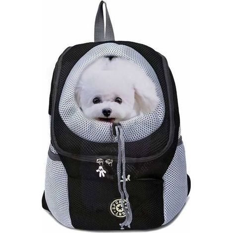 Sac à dos de transport pour animaux de compagnie pour petits chiens et chats jusqu'à 1 à 10 kg, sac de voyage mains libres pour (1/5)