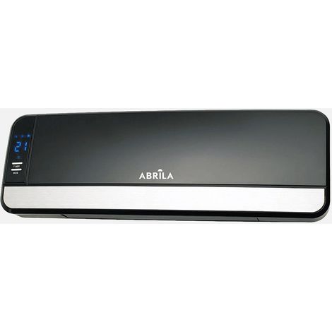 PTC Lentisco céramique split noir/argent 2000W oscillant 56cm