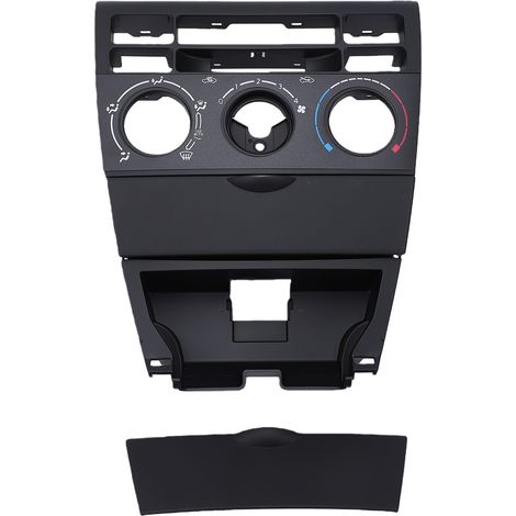 Rahmen für die Klimaanlagen-Bedieneinheit im Armaturenbrett, Ersatzteil für Toyota Corolla 2003–2006, Teilenummer 55411-1A200, schwarz (1/5)