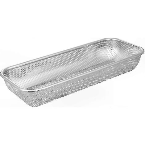 Abtropfkorb aus Edelstahlgewebe für Gemüse, Obst und Nudeln, zum Aufhängen am Spülbecken, praktisches Design für schnelles Abtropfen, kompakte Größe, ideal für die tägliche Küche. (1/5)