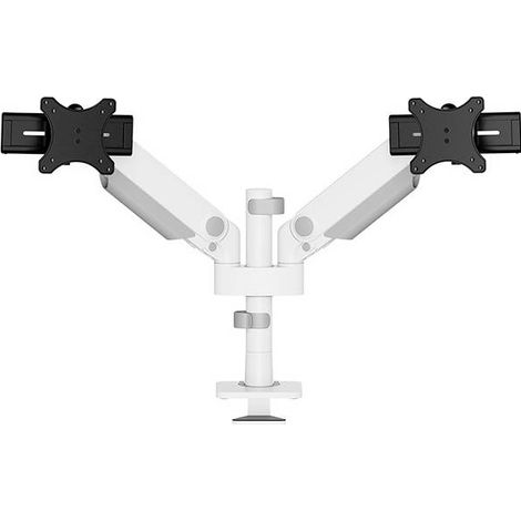 Neomounts Support de table pour écran DS65S-950WH2 2 Écran(s) 61 cm (24") - 86,4 cm (34") blanc réglable en hauteur, inclinable, mobile, rotatif Y159993 (1/5)