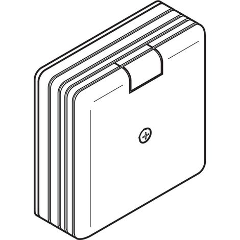 Obo-Bettermann Caja de derivación de plástico 80x80x35 mm