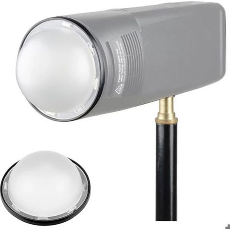 R11 DMe Diffuseur Compatible pour H200R TTe Flash Ronde V1 Flash SRie V1-S V1-N V1-C AD200 Pro AD200 (1/4)
