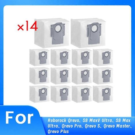 2.7L Disposable Sac à poussière pour Qrevo/S8 MaxV Ultra/S8 Max Ultra/Qrevo Pro/Qrevo S/Qrevo Master/Qrevo (1/5)