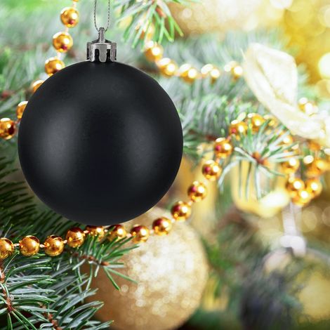 100er set glanzende christbaumkugeln