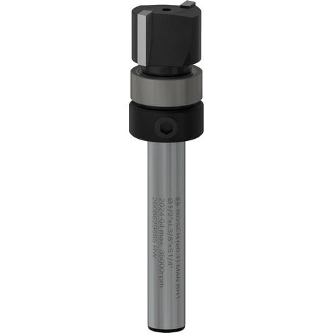 Bosch Trimmer PRO Router Bit Top Bearing Flush Trim Shank 1/4 2608629685