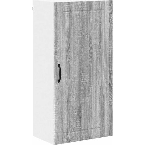 Meubles de Rangement,Armoire de cuisine avec étagère Gris Sonoma 50 x 31 x 100 cm CFW350283 (1/5)