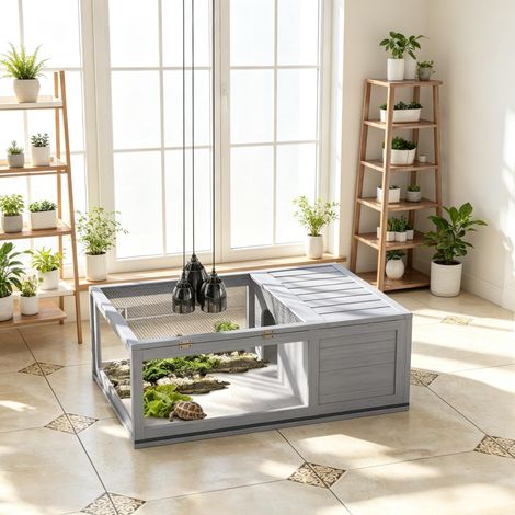 Petites tortues, maison, enclos, cage, enclos robuste pour animaux (1/4)