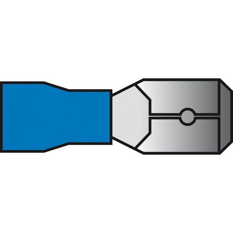 Cosses de cables 740 bleu 10pcs