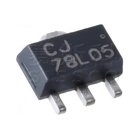Changdian CJ78L05 SMT-89 5V/100mA Linearregler (5 Stück)