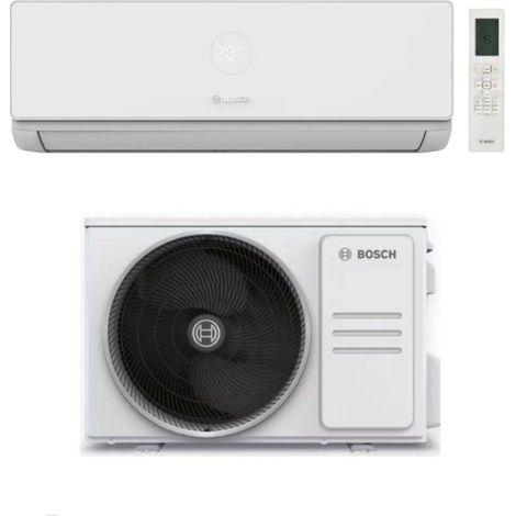 Bosch Climatizzatore Monosplit Climate 4000i CL4000iU W35E da 12000 btu R-32 Inverter Wi-Fi Optional Classe A++