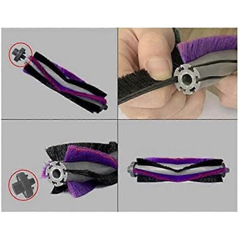 NALOOKAMIC Filtre de brosse principale, brosse latérale et filtre pour aspirateur robot Samsung Powerbot-E VR05R5050WK - Pièces détachées (1/4)