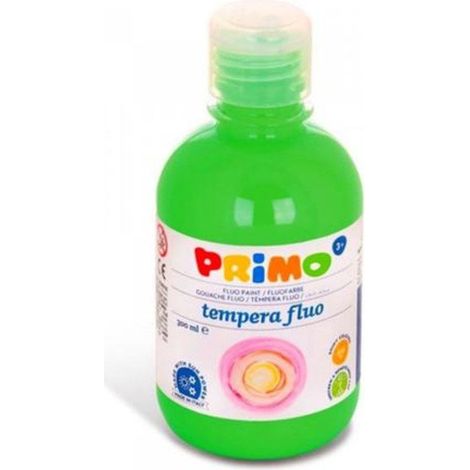FL. TEMPERA FLUO 300ml. VERDE 610 primo x1