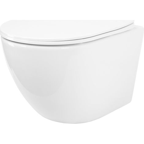 TOILET BOWL REA CARLO MINI TORNADO NF WHITE (1/5)