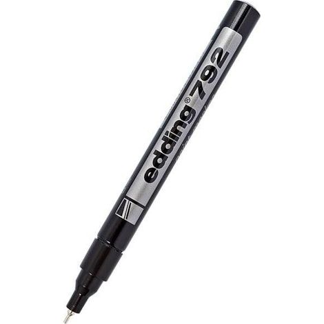 Edding 792 pennarello per vernice nera, punta extra fine