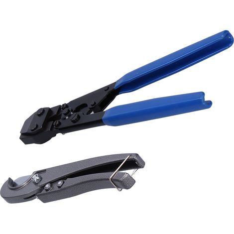 Kit d'outils de sertissage pour colliers de serrage, coupe-colliers, accessoires de réparation automobile, manuel d'utilisation (1/5)