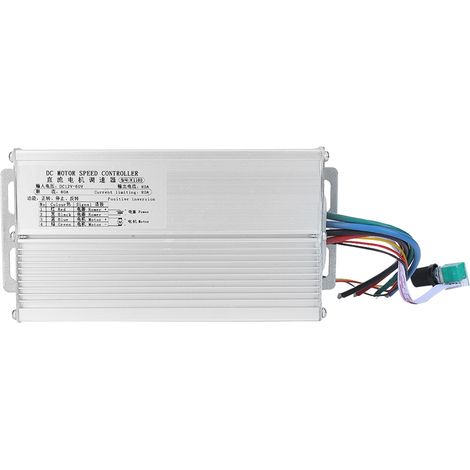 Régulateur de vitesse pour moteur à balais CC CW 12-60V 80A, contrôleur de vitesse moteur DC 1260V 80A (1/5)