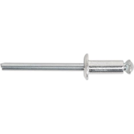 Sealey Aluminium Peel Back Standard Flange Rivet 4.8 x 12mm - Pack of 200 RP4812 (1/2)