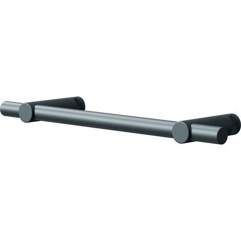 Boone Anthracite 350mm Double Towel Rail (1/5)